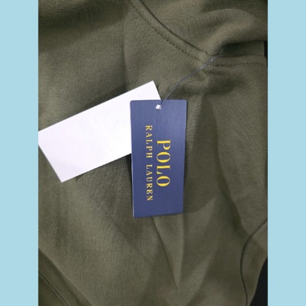 NWT Men's Polo Ralph Lauren Double-Knit Flight Jacket XXL Company Olive - Picture 10 of 14